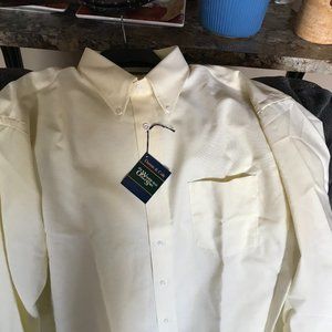 Men's Oxford button down Dunne and Cole Dress shirt New with tags